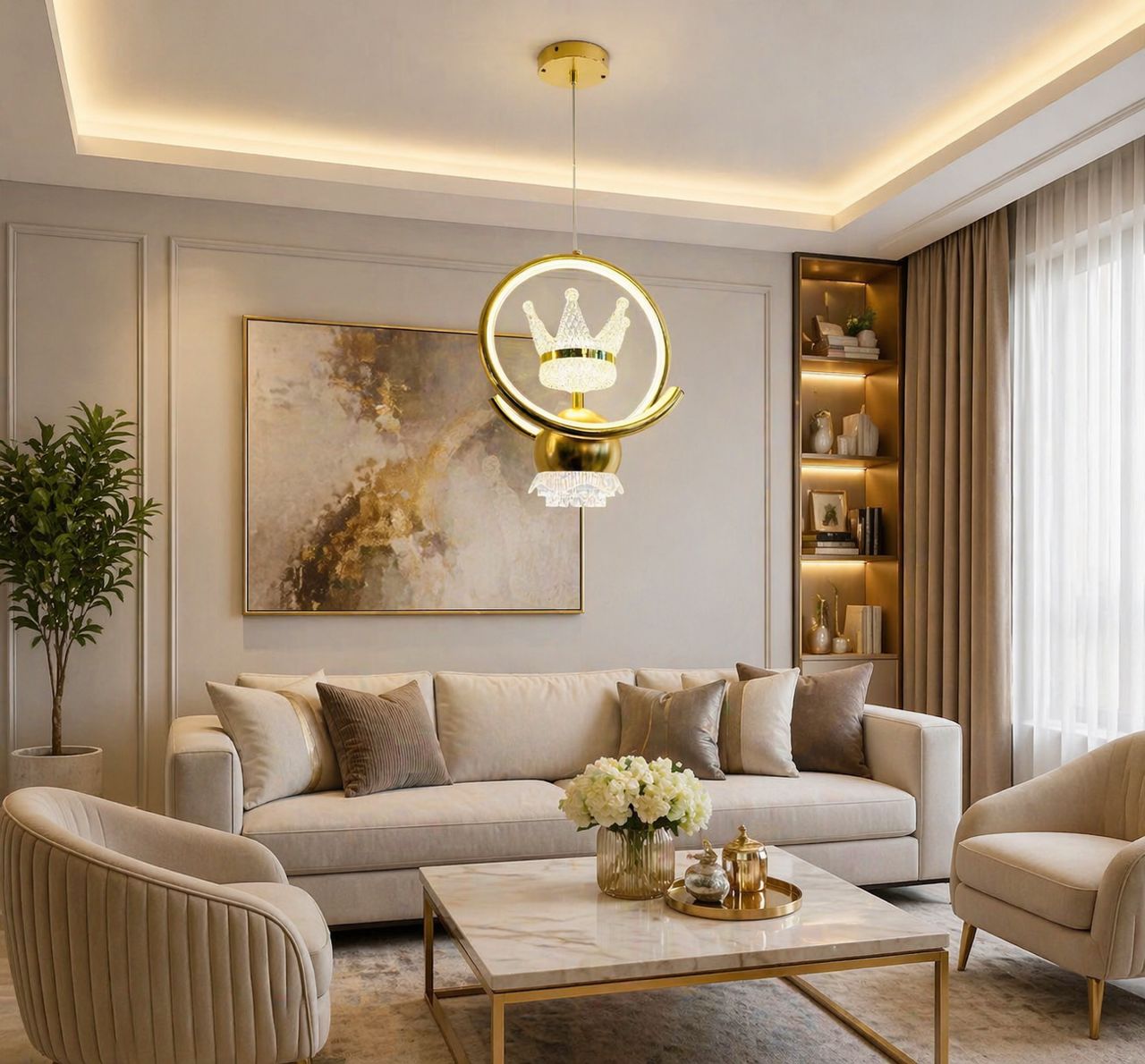 Luxury pendant light