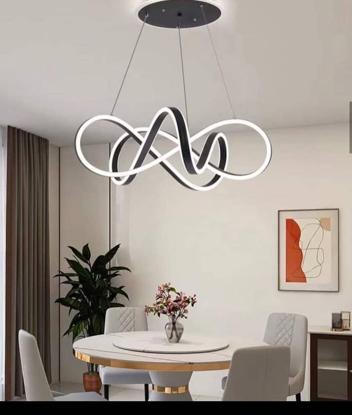 INFINITY WAVE LED CHANDELIER