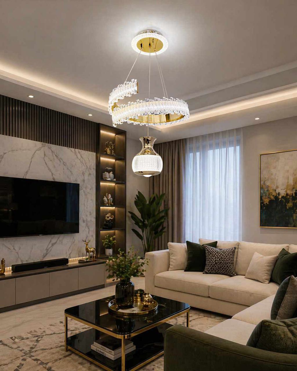 Luxury pendant light