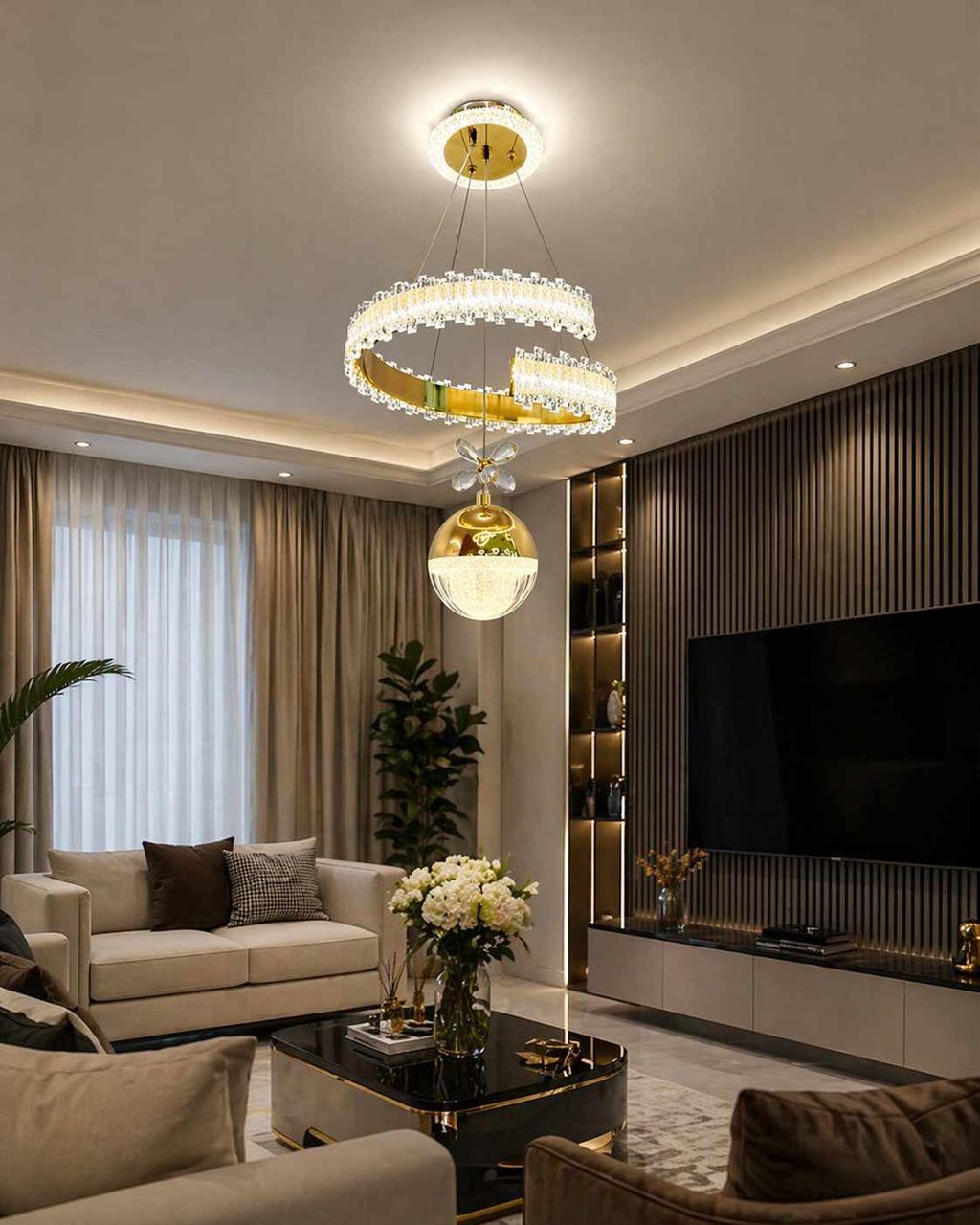 Luxury pendant light