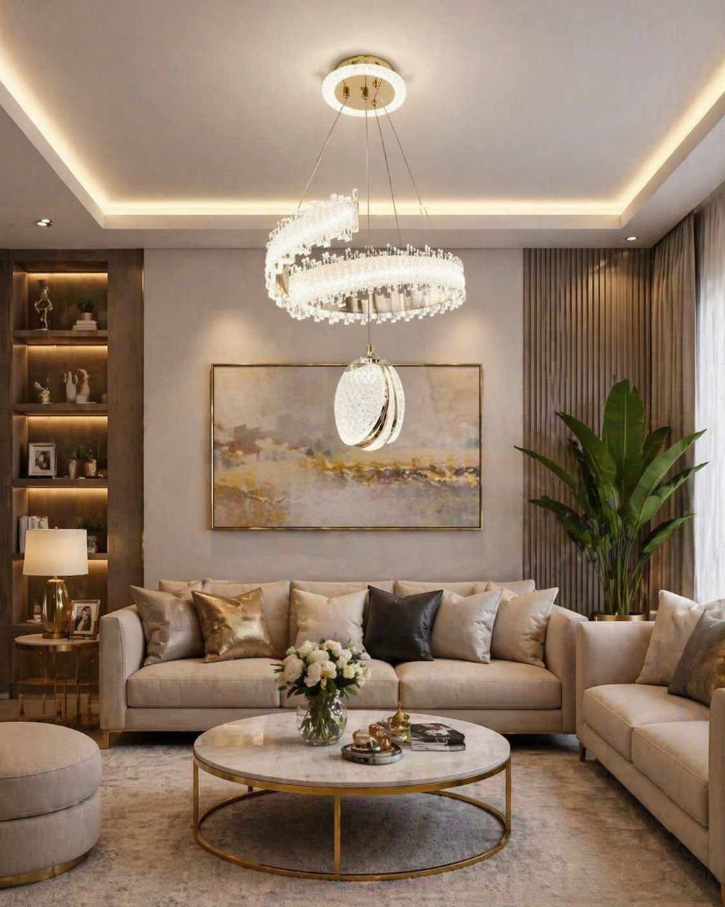 Luxury pendant light